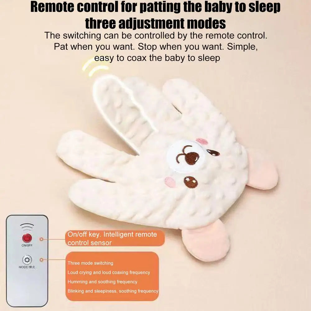 Baby Patter for Sleep Patting Hand for Baby Sleep Automatic Pat Soother Cute Dolls Cartoon Animal Sleeping Aid Startle
