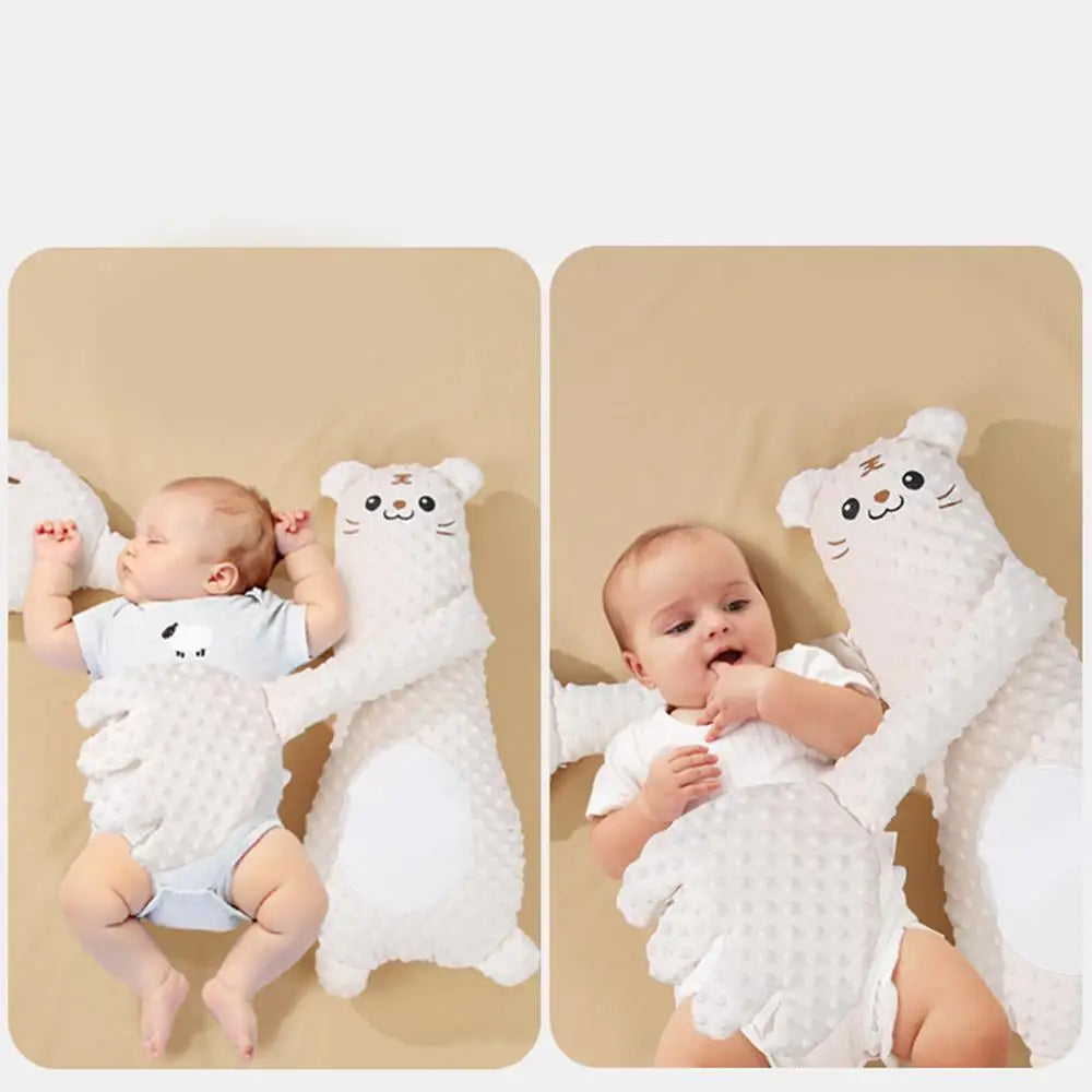 Adjustable Automatic Baby Patting Sleep Pillow Startle Prevention Soothing Palms for 0-3 Toddler Remote Control Baby Sleep Aid