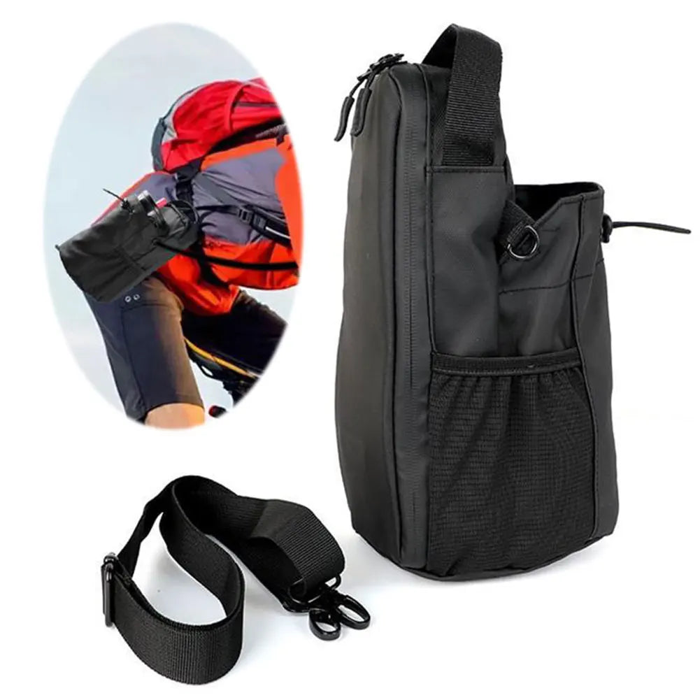 Magnetic Water Bottle Bag Crossbody Water Bottle Pouch Phone Holder Water Bottle Carrier Bag for Men and Women