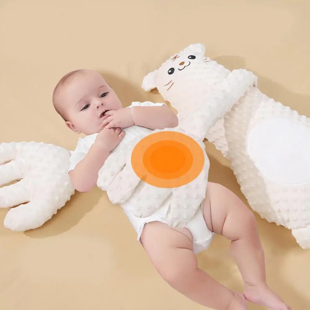 Adjustable Automatic Baby Patting Sleep Pillow Startle Prevention Soothing Palms for 0-3 Toddler Remote Control Baby Sleep Aid