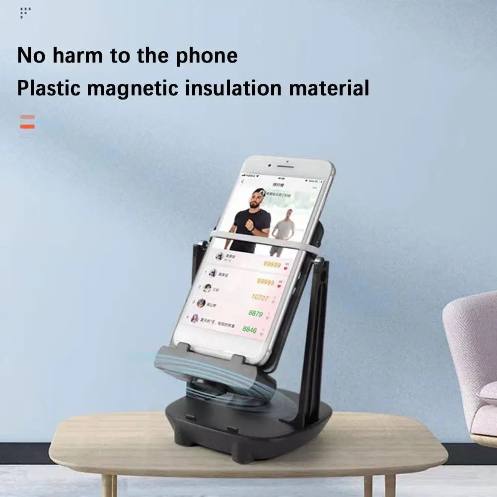 Automatic Swing Shake Phone Wiggler Device Record Step Artifact Motion Brush Step Pedometer Holder Accessories MobilePhone Stand