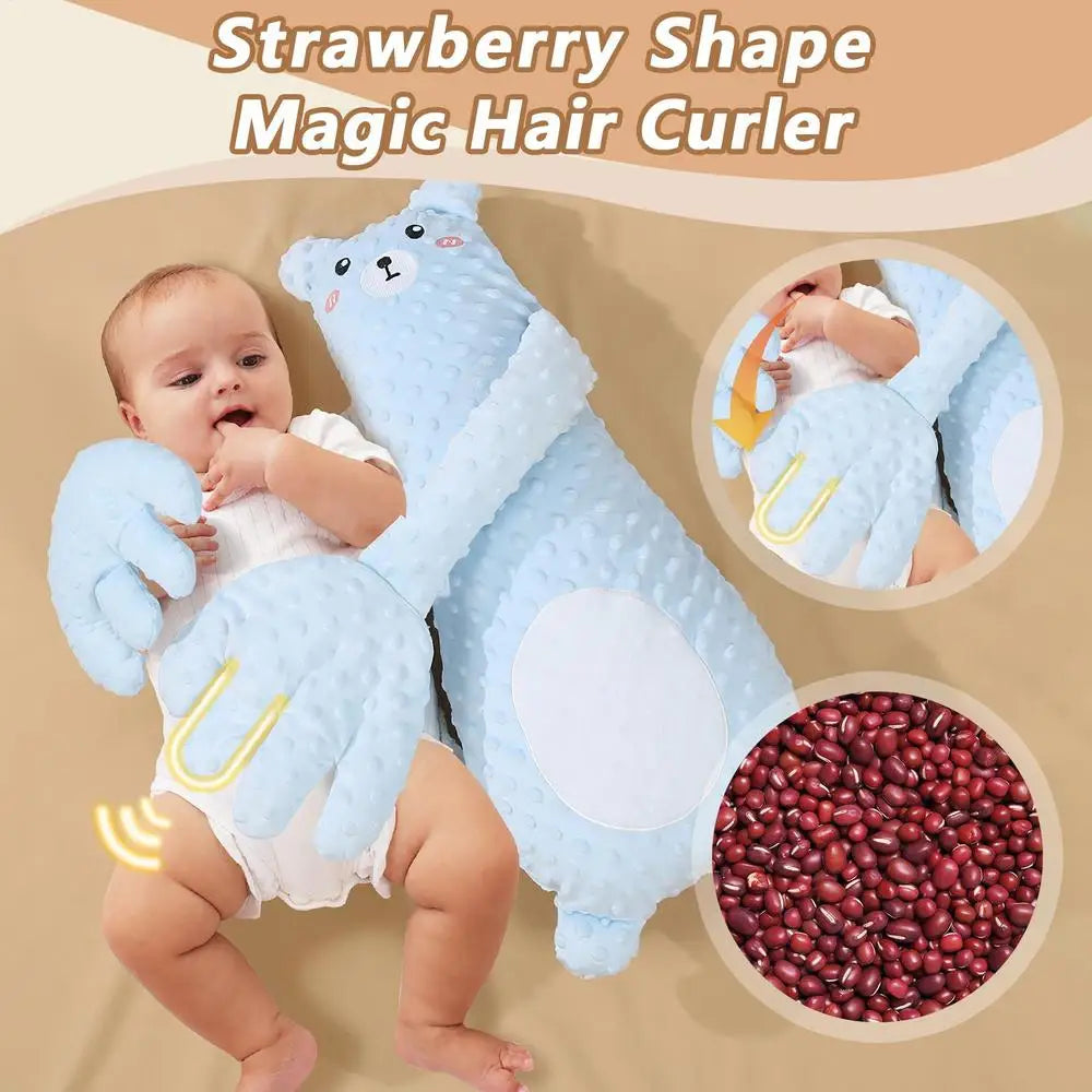 Adjustable Automatic Baby Patting Sleep Pillow Startle Prevention Soothing Palms for 0-3 Toddler Remote Control Baby Sleep Aid