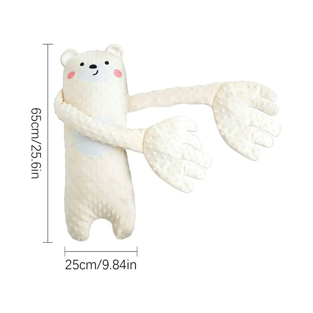 Adjustable Automatic Baby Patting Sleep Pillow Startle Prevention Soothing Palms for 0-3 Toddler Remote Control Baby Sleep Aid