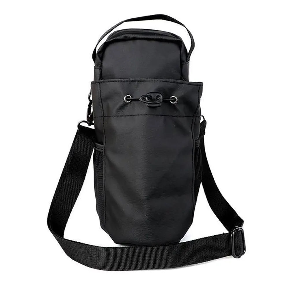 Magnetic Water Bottle Bag Crossbody Water Bottle Pouch Phone Holder Water Bottle Carrier Bag for Men and Women