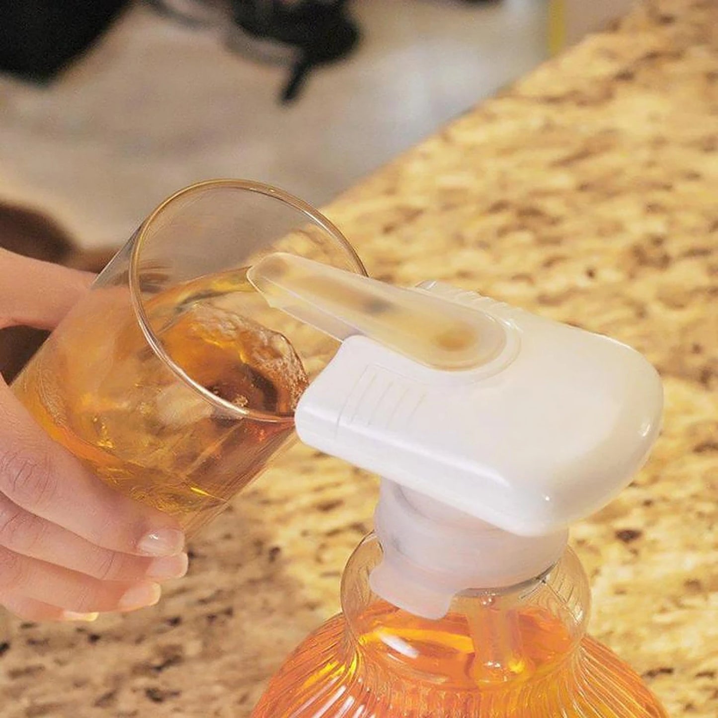 Electric beverage dispenser, Automatic beverage straw, Leak proof water pump DIY water dispenser, Kitchen gadgets