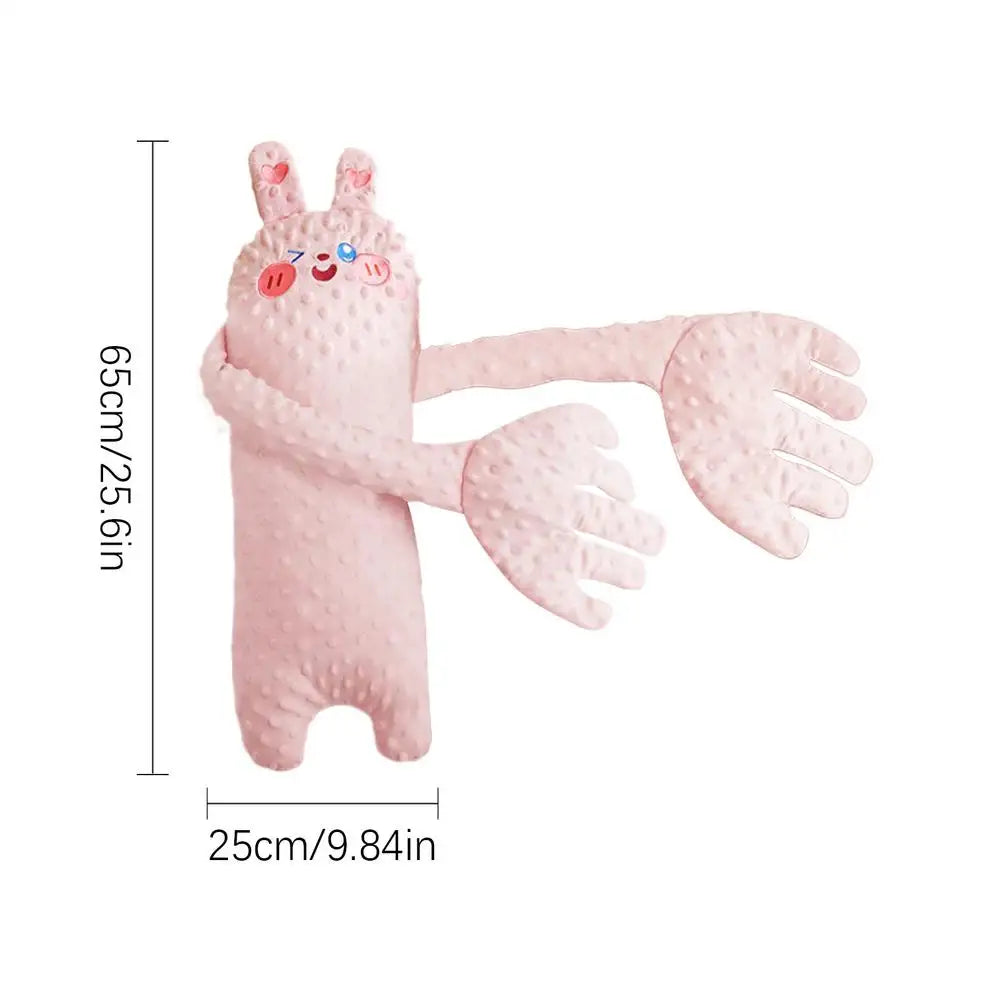 Adjustable Automatic Baby Patting Sleep Pillow Startle Prevention Soothing Palms for 0-3 Toddler Remote Control Baby Sleep Aid