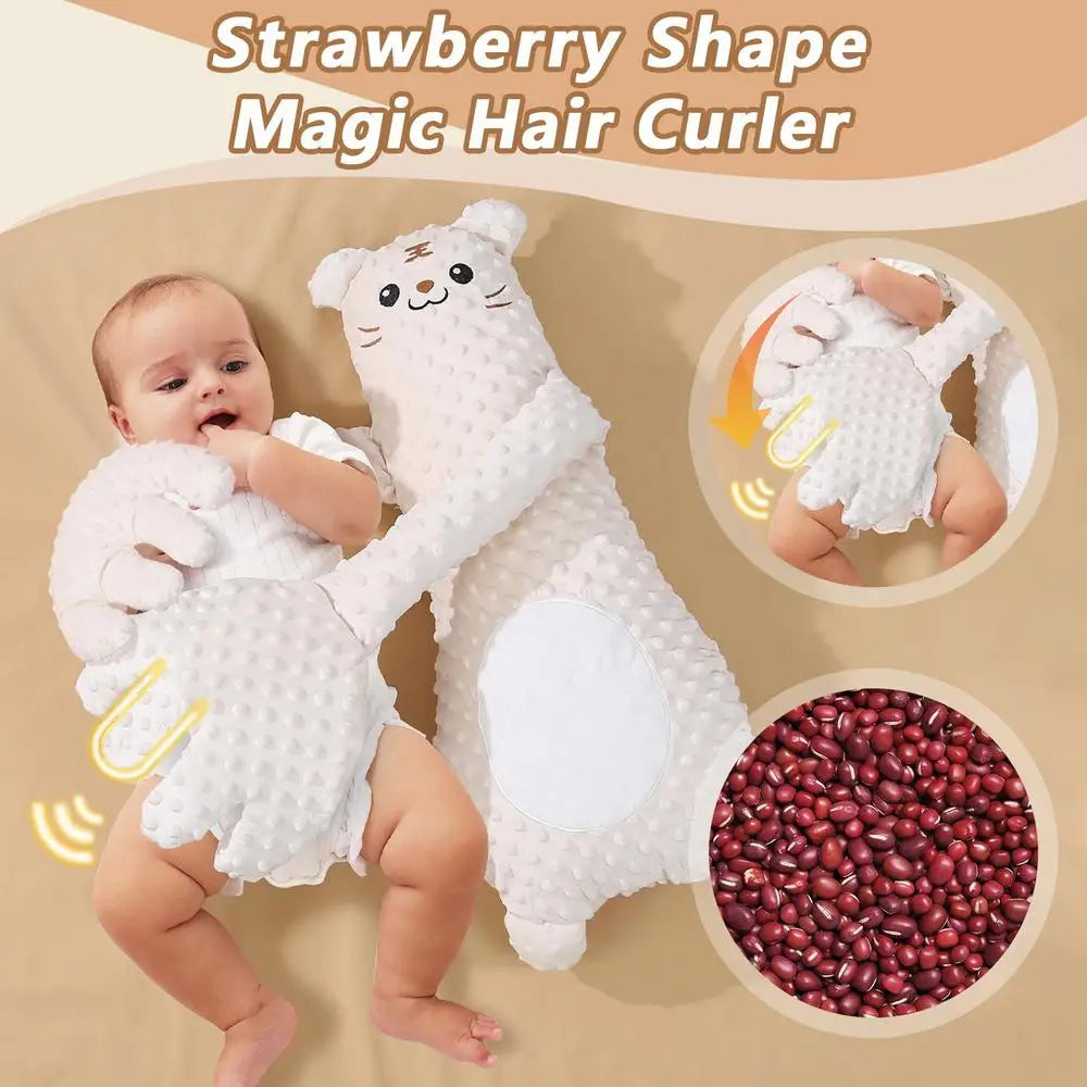 Adjustable Automatic Baby Patting Sleep Pillow Startle Prevention Soothing Palms for 0-3 Toddler Remote Control Baby Sleep Aid